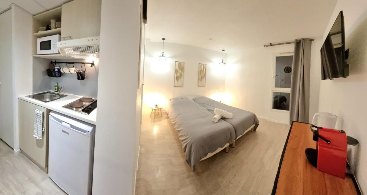 Studio Cosy - Vue Montagne - Clim - Gare Lourdes Exterior foto
